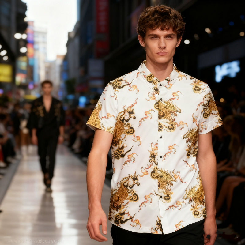 Men's seamless shirt/Article No. 1007