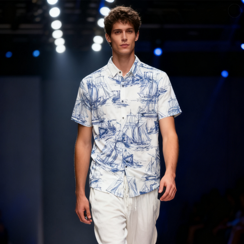 Men's seamless shirt/Article No. 1013