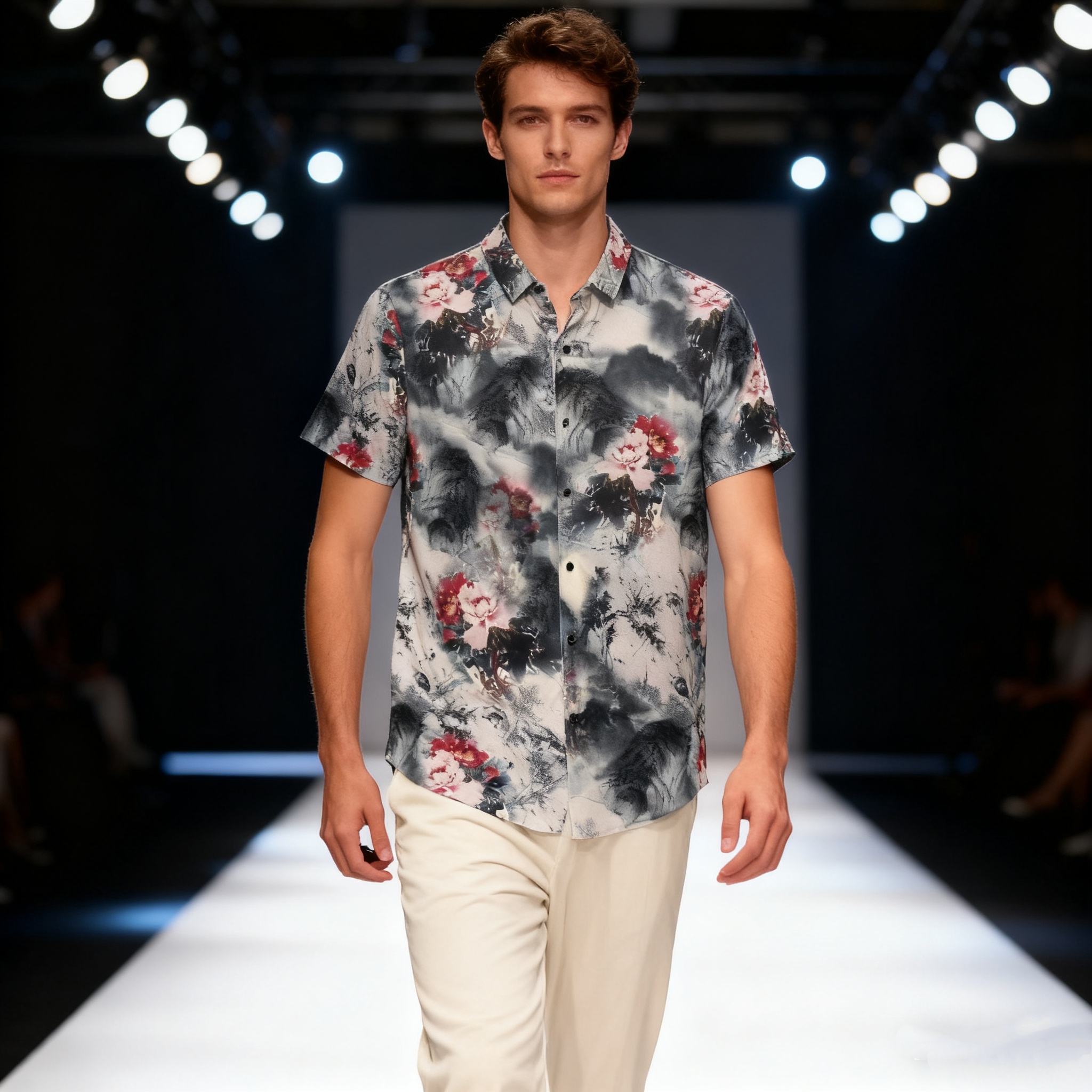 Men's seamless shirt/Article No. 1038