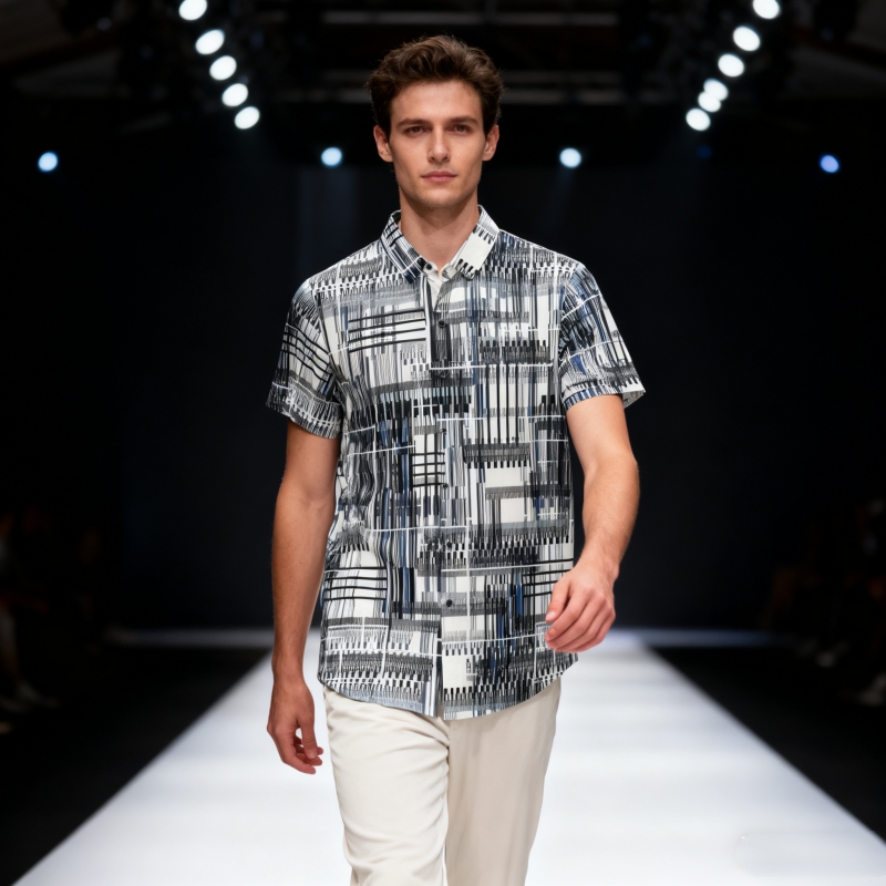 Men's seamless shirt/Article No. 1048