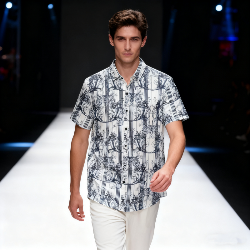 Men's seamless shirt/Article No. 1076