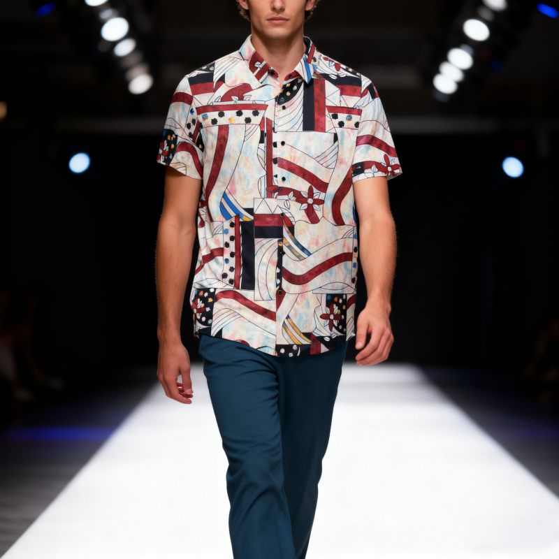 Men's seamless shirt/Article No. 1077