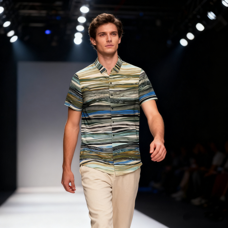 Men's seamless shirt/Article No. 1091