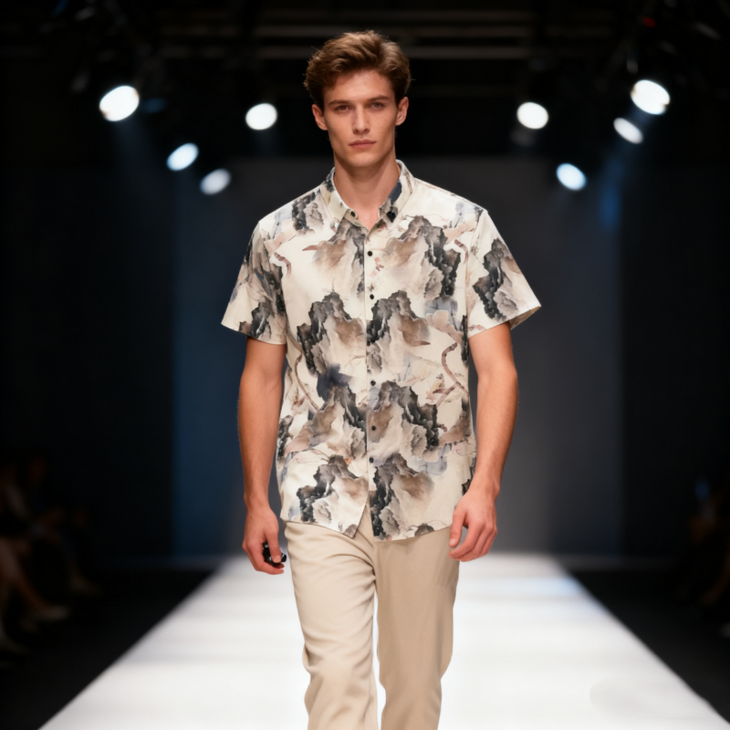 Men's seamless shirt/Article No. 1104