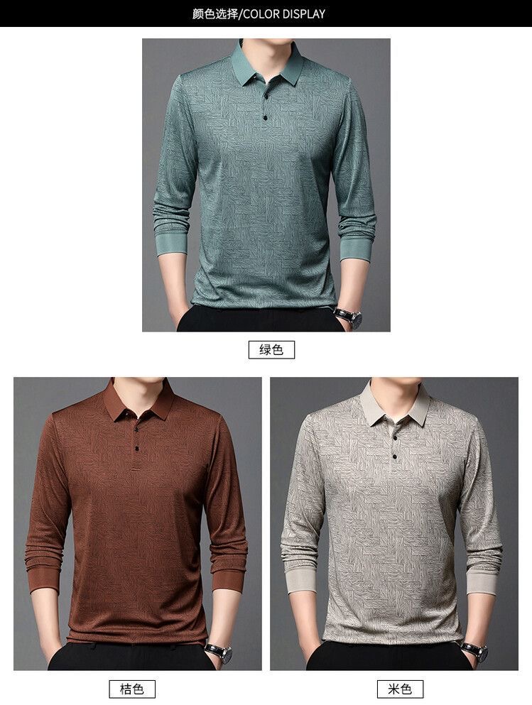 Men's Long-sleeve POLO Shirt 6002