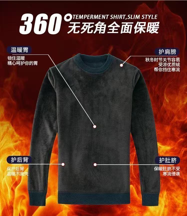 Men's Fleece Lined Sweater 82888