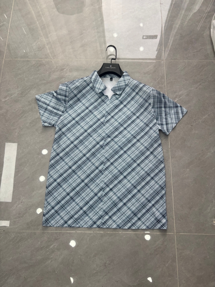 Men's short-sleeve seamless V-neck2012