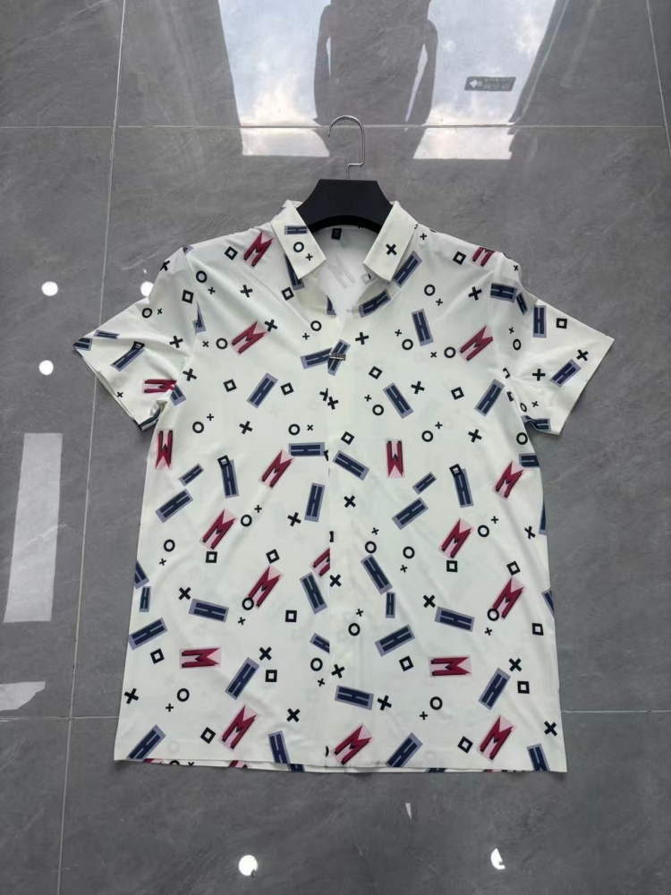 Men's short-sleeve seamless V-neck2029