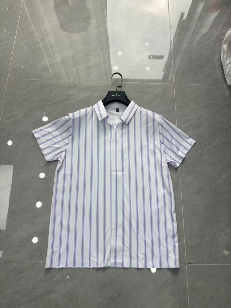 Men's short-sleeve seamless V-neck2032