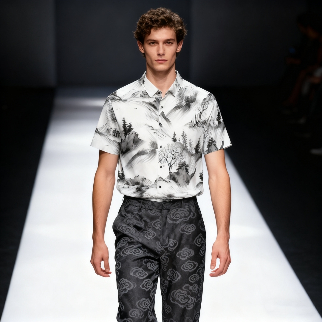 Men's seamless shirt/Article No. 1132