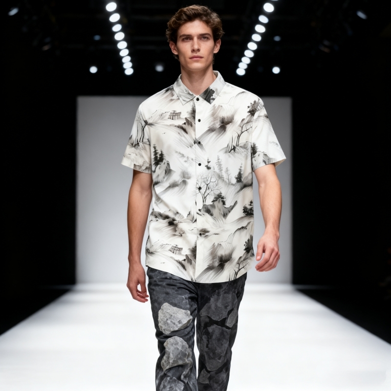 Men's seamless shirt/Article No. 1134