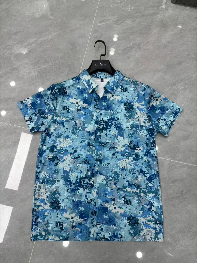 Men's short-sleeve seamless V-neck NO:2052