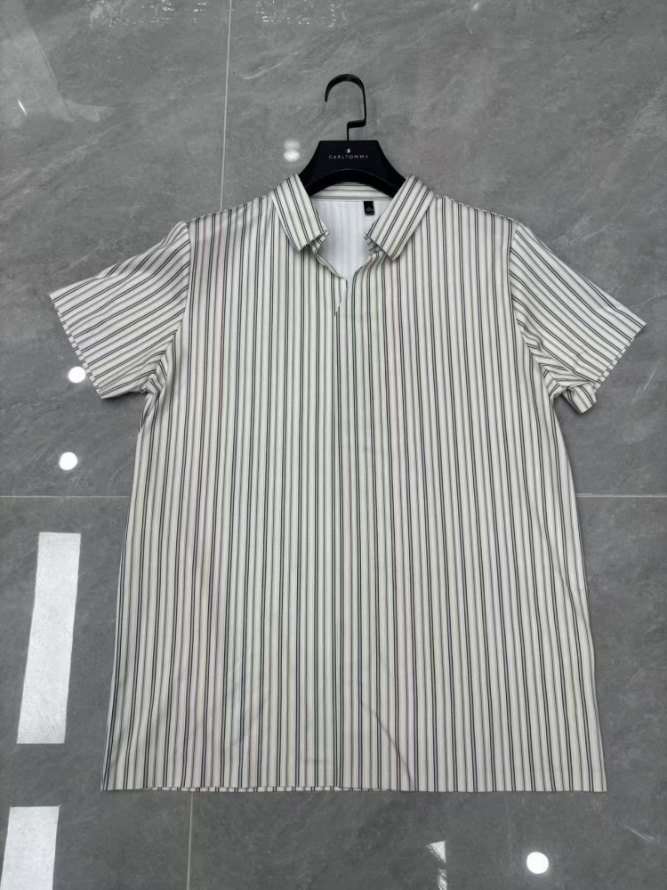 Men's short-sleeve seamless V-neck NO:2055