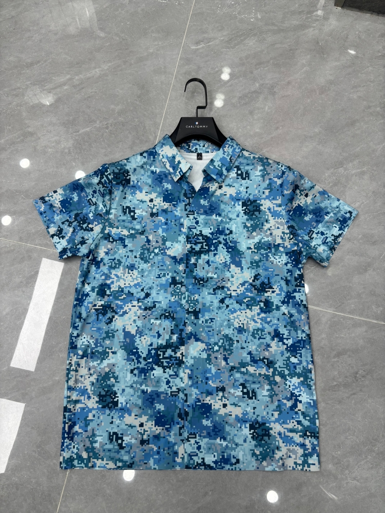 Men's short-sleeve seamless V-neck NO:2064