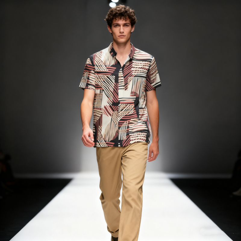 Seamless V-neck Shirt