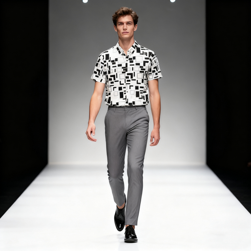 Men's seamless shirt/Article No. 1023