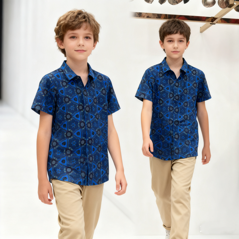 Children's Clothing Seamless Short Sleeves NO: 702