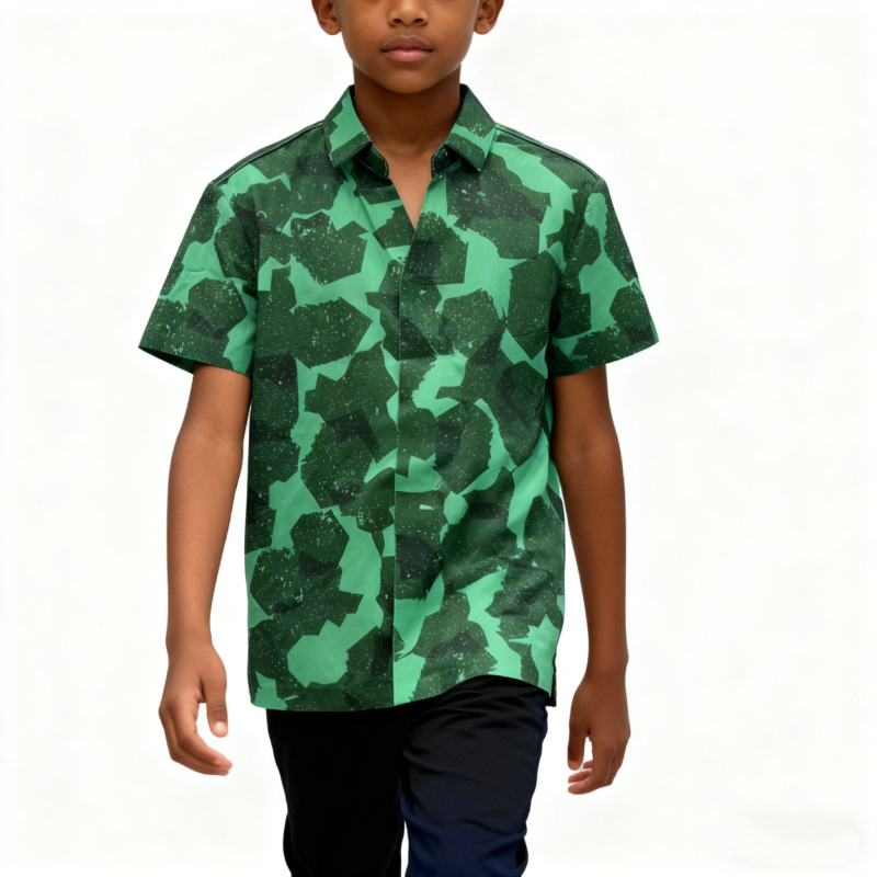 Children's Clothing Seamless Short Sleeves NO: 703