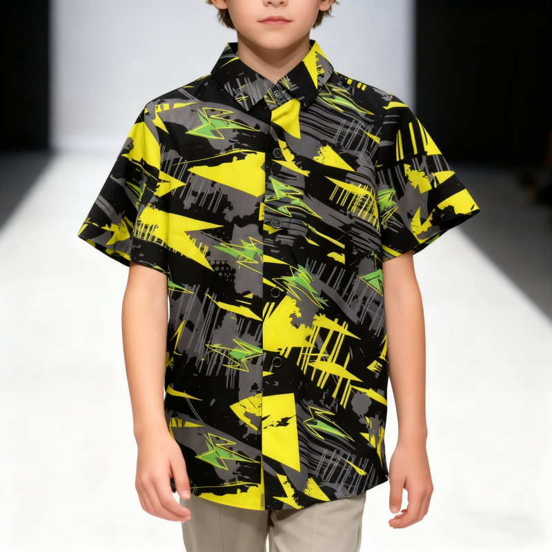 Children's Clothing Seamless Short Sleeves NO: 707