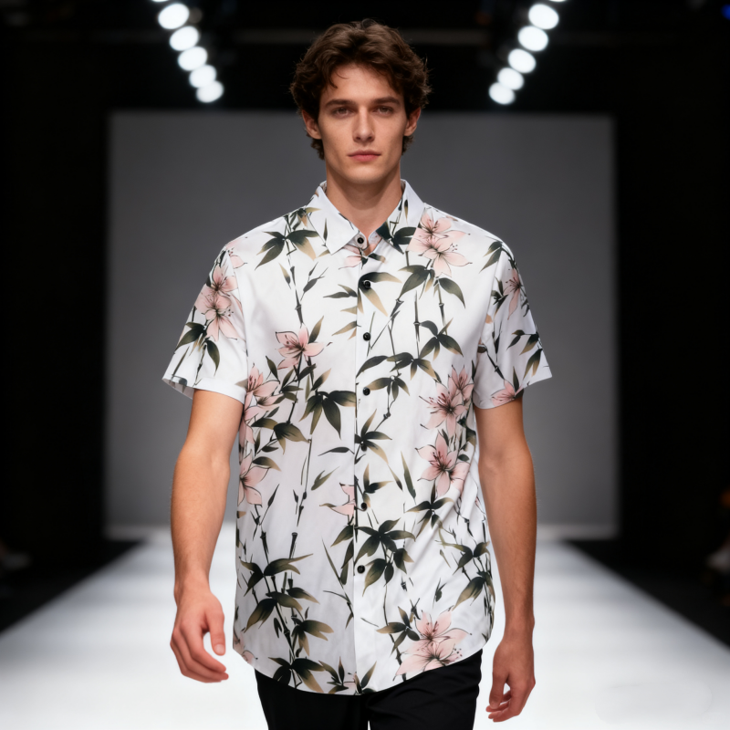 Men's seamless shirt/Article No：1156