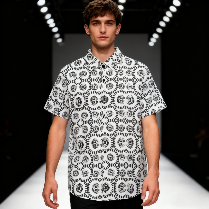 Men's seamless shirt/Article No：1163