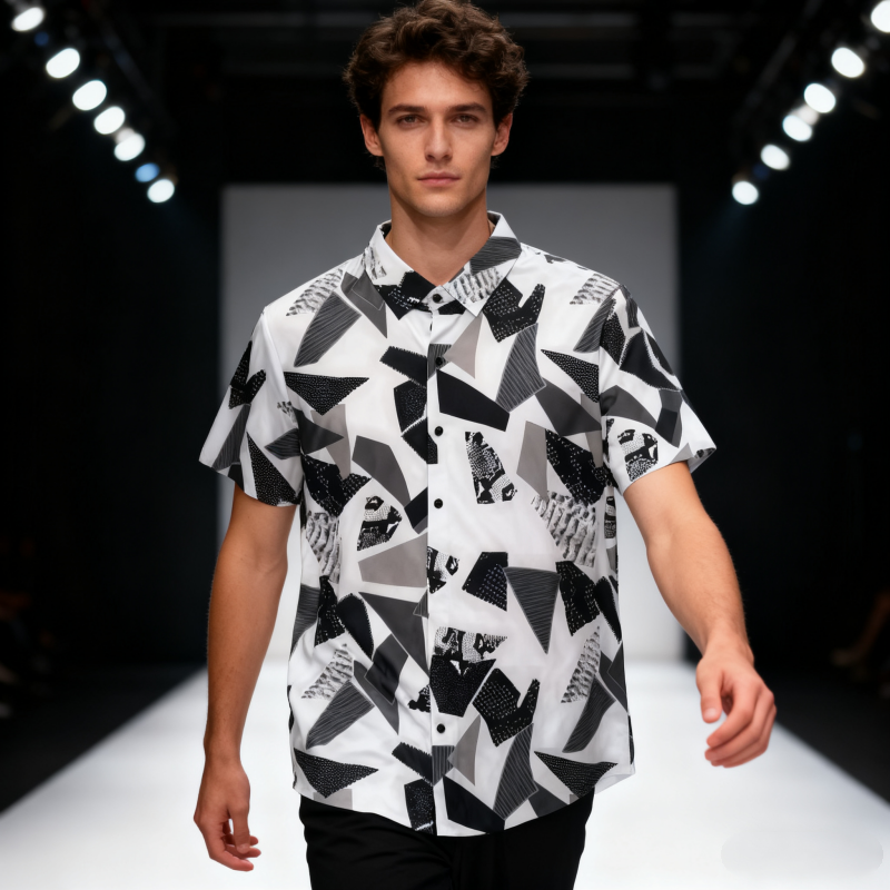 Men's seamless shirt/Article No：1173