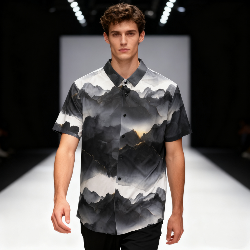 Men's seamless shirt/Article No：1179