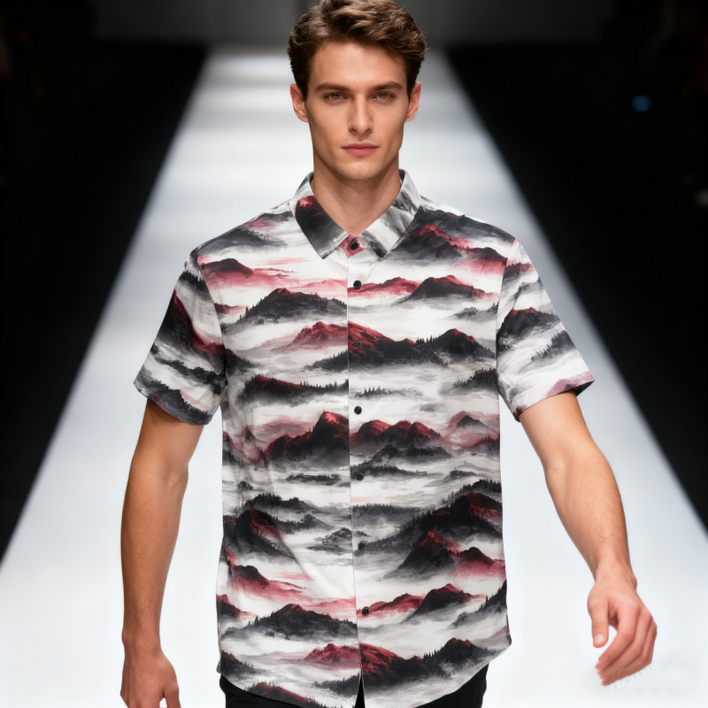 Men's seamless shirt/Article No：1180